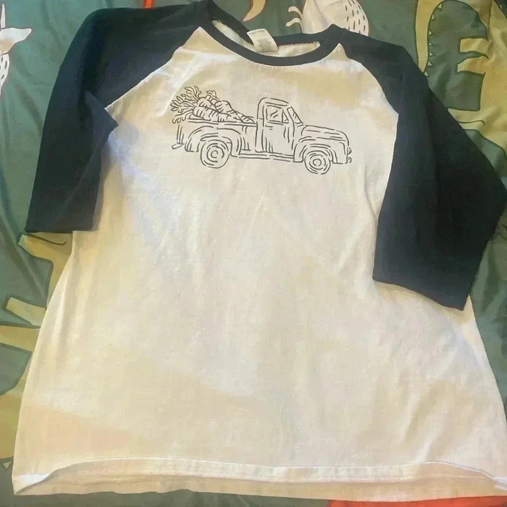 Easter carrot truck tee